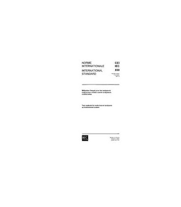 IEC 60830 Ed. 1.0 b:1987