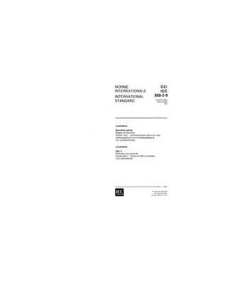 IEC 60598-2-9 Ed. 2.0 b:1987