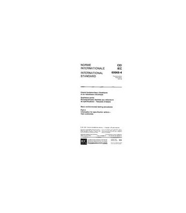 IEC 60068-4 Ed. 1.0 b:1987