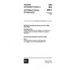 IEC 60885-1 Ed. 1.0 b:1987