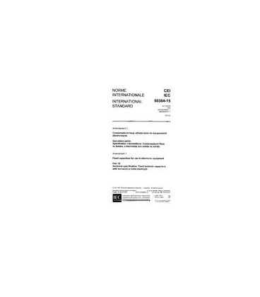 IEC 60384-15 Amd.1 Ed. 1.0 b:1987