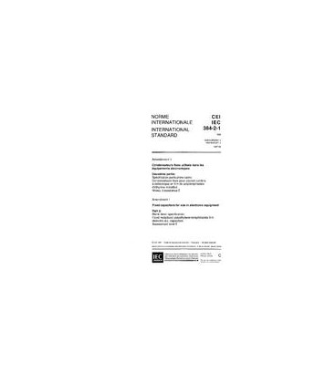 IEC 60384-2-1 Amd.1 Ed. 1.0 b:1987