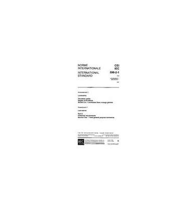 IEC 60598-2-1 Amd.1 Ed. 1.0 b:1987