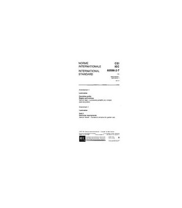 IEC 60598-2-7 Amd.1 Ed. 1.0 b:1987