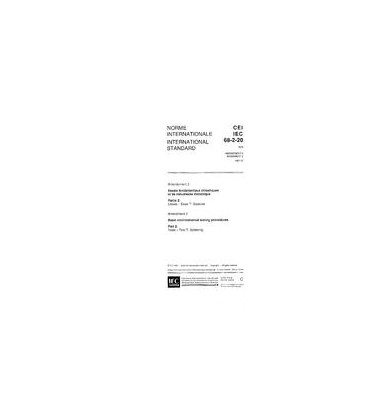 IEC 60068-2-20 Amd.2 Ed. 4.0 b:1987