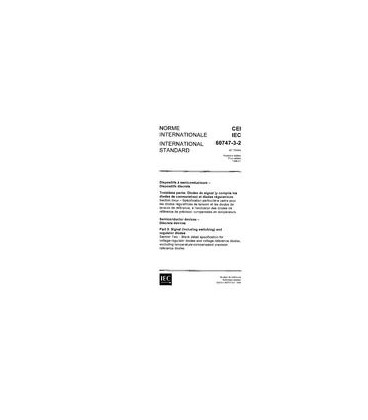 IEC 60747-3-2 Ed. 1.0 b:1986