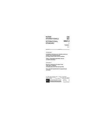 IEC 60621-3 Amd.1 Ed. 1.0 b:1986