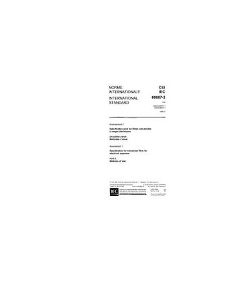 IEC 60667-2 Amd.1 Ed. 1.0 b:1986