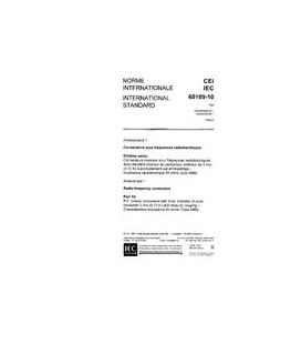 IEC 60169-10 Amd.1 Ed. 1.0 b:1986