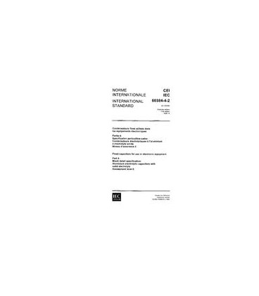 IEC 60384-4-2 Ed. 1.0 b:1985