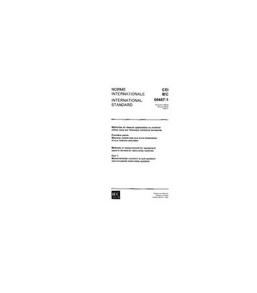 IEC 60487-1 Ed. 2.0 b:1984