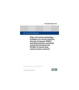 BS PD ISO/PAS 28007:2012