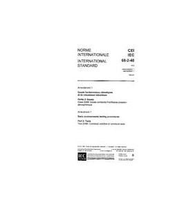 IEC 60068-2-40 Amd.1 Ed. 1.0 b:1983