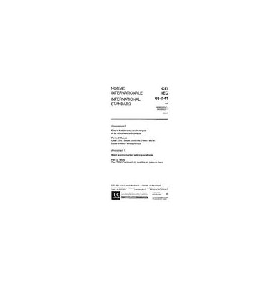 IEC 60068-2-41 Amd.1 Ed. 1.0 b:1983