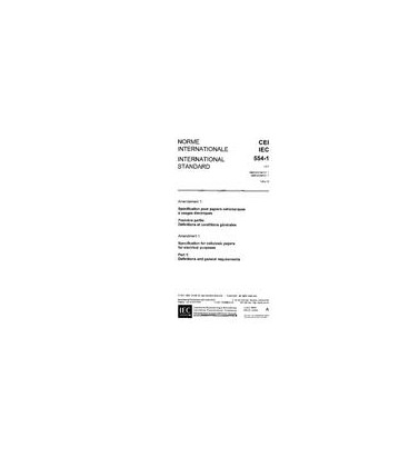IEC 60554-1 Amd.1 Ed. 1.0 b:1983