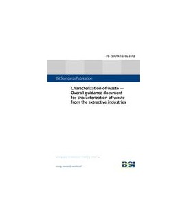 BS PD CEN/TR 16376:2012