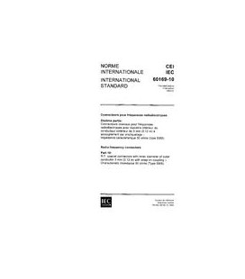IEC 60169-10 Ed. 1.0 b:1983