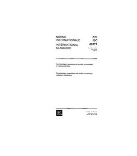 IEC 60777 Ed. 1.0 b:1983