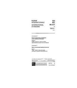 IEC 60068-2-31 Amd.1 Ed. 1.0 b:1982