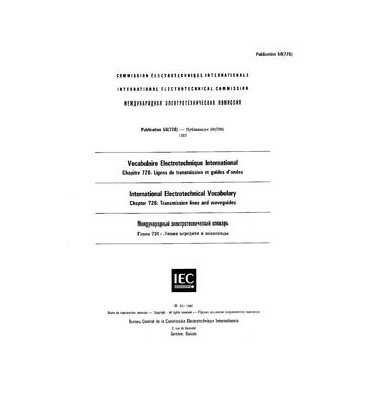 IEC 60050-726 Ed. 1.0 t:1982