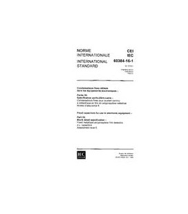 IEC 60384-16-1 Ed. 1.0 b:1982