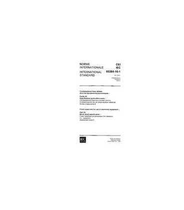 IEC 60384-16-1 Ed. 1.0 b:1982