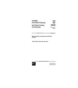 IEC 60558 Ed. 1.0 b:1982