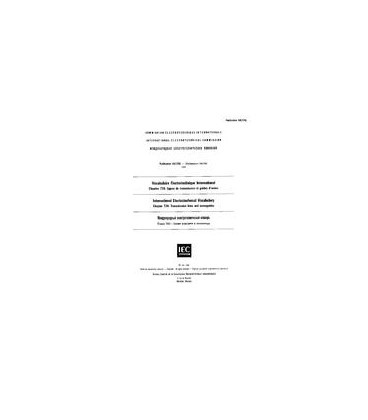 IEC 60050-726 Ed. 1.0 b:1982