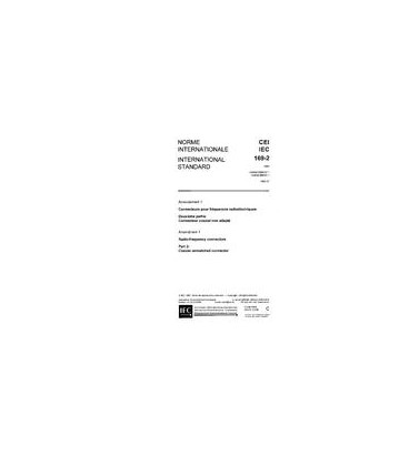 IEC 60169-2 Amd.1 Ed. 1.0 b:1982