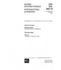 IEC 60255-16 Ed. 1.0 b:1982