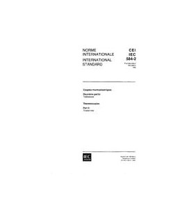 IEC 60584-2 Ed. 1.0 b:1982