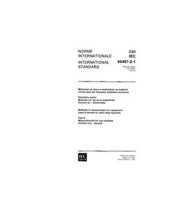 IEC 60487-2-1 Ed. 1.0 b:1981