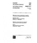 IEC 60487-2-1 Ed. 1.0 b:1981