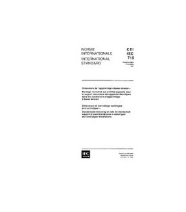 IEC 60715 Ed. 1.0 b:1981