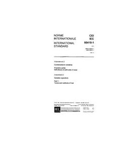 IEC 60418-1 Amd.2 Ed. 1.0 b:1981