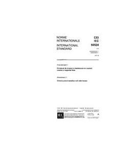 IEC 60524 Amd.1 Ed. 1.0 b:1981