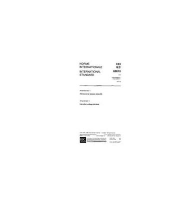 IEC 60618 Amd.1 Ed. 1.0 b:1981