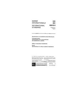 IEC 60519-5 Ed. 1.0 b:1980
