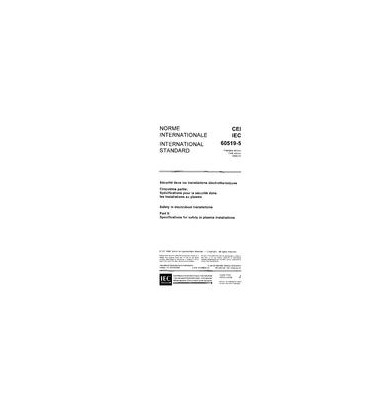 IEC 60519-5 Ed. 1.0 b:1980