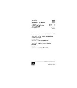IEC 60674-1 Ed. 1.0 b:1980