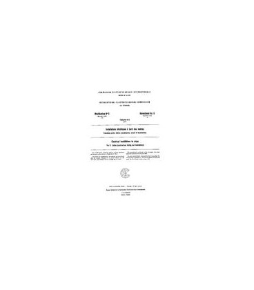 IEC 60092-3 Amd.5 Ed. 2.0 b:1979