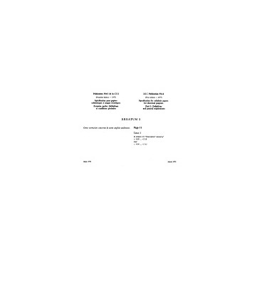 IEC 60554-1 Ed. 1.0 b CORR1:1979