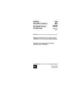 IEC 60600 Ed. 1.0 b:1979
