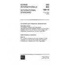 IEC 60169-15 Ed. 1.0 b:1979