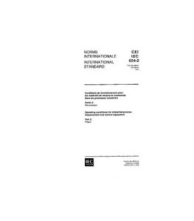 IEC 60654-2 Ed. 1.0 b:1979