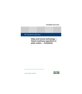 BS PD ISO/PAS 18215:2012