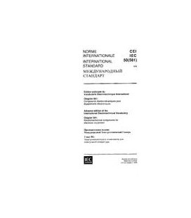 IEC 60050-581 Ed. 1.0 t:1978