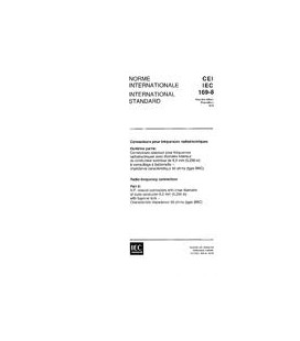 IEC 60169-8 Ed. 1.0 b:1978