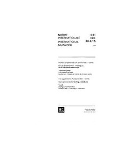 IEC 60068-3-1A Ed. 1.0 b:1978