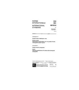 IEC 60153-6 Amd.1 Ed. 1.0 b:1977